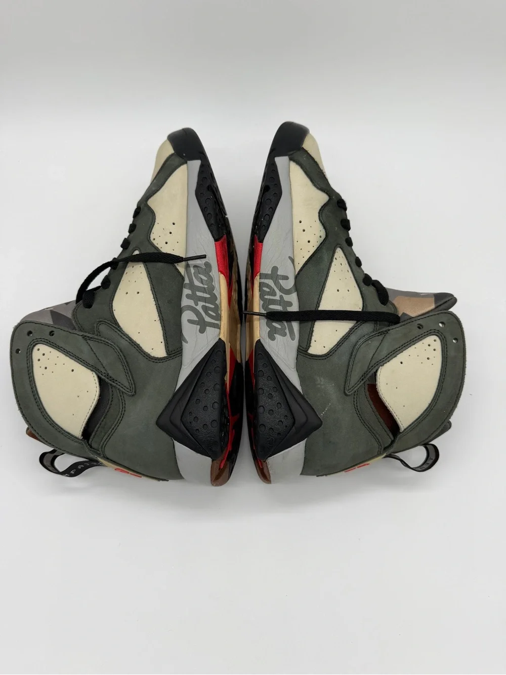 Nike Air Jordan 7 Retro Patta Icicle AT3375-100 Shoes Green Men's - Size 11